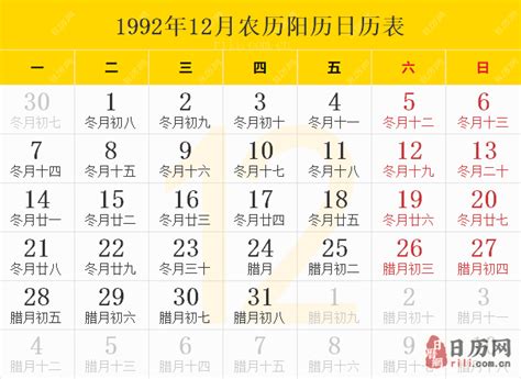 1992年11月21日|1992年11月21日 日历